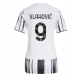 Juventus Dusan Vlahovic #9 Replike Domaci Dres za Ženska 2025-26 Kratak Rukav